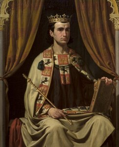 Alfonso X el Sabio de Joaquín Domínguez Bécquer